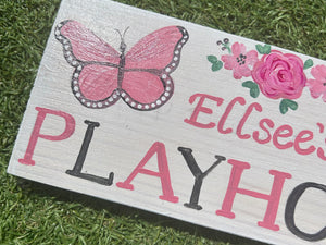 Playhouse Sign