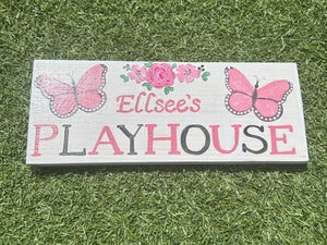 Playhouse Sign