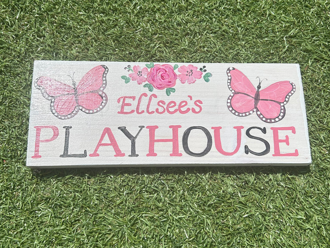 Playhouse Sign