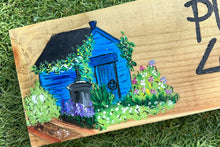Load image into Gallery viewer, Blue Shed Garden Sign
