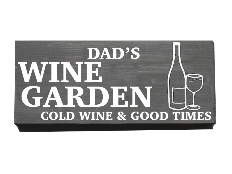 Wine Garden Sign
