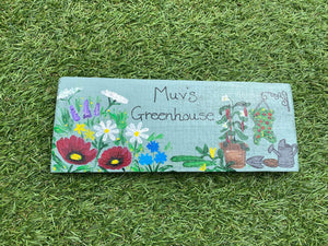 Wild Flowers & Allotment Garden Sign