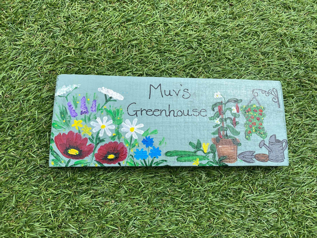Wild Flowers & Allotment Garden Sign