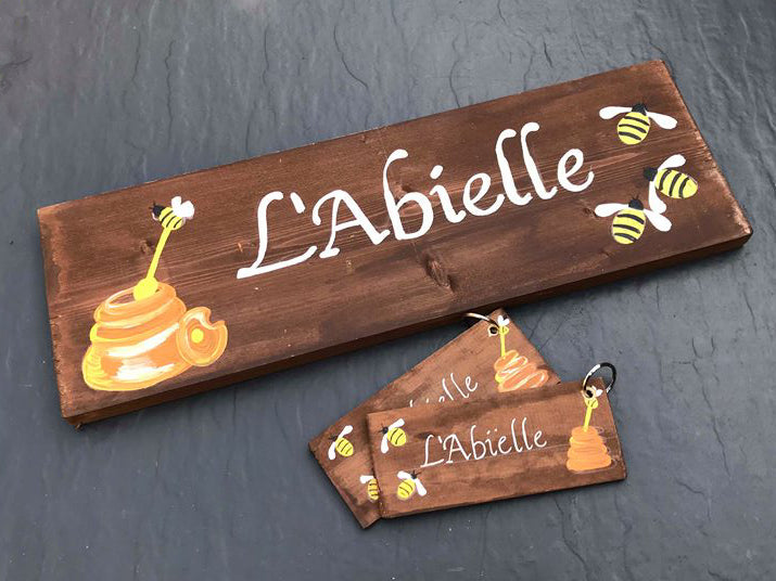 Honey Pot House Name Sign