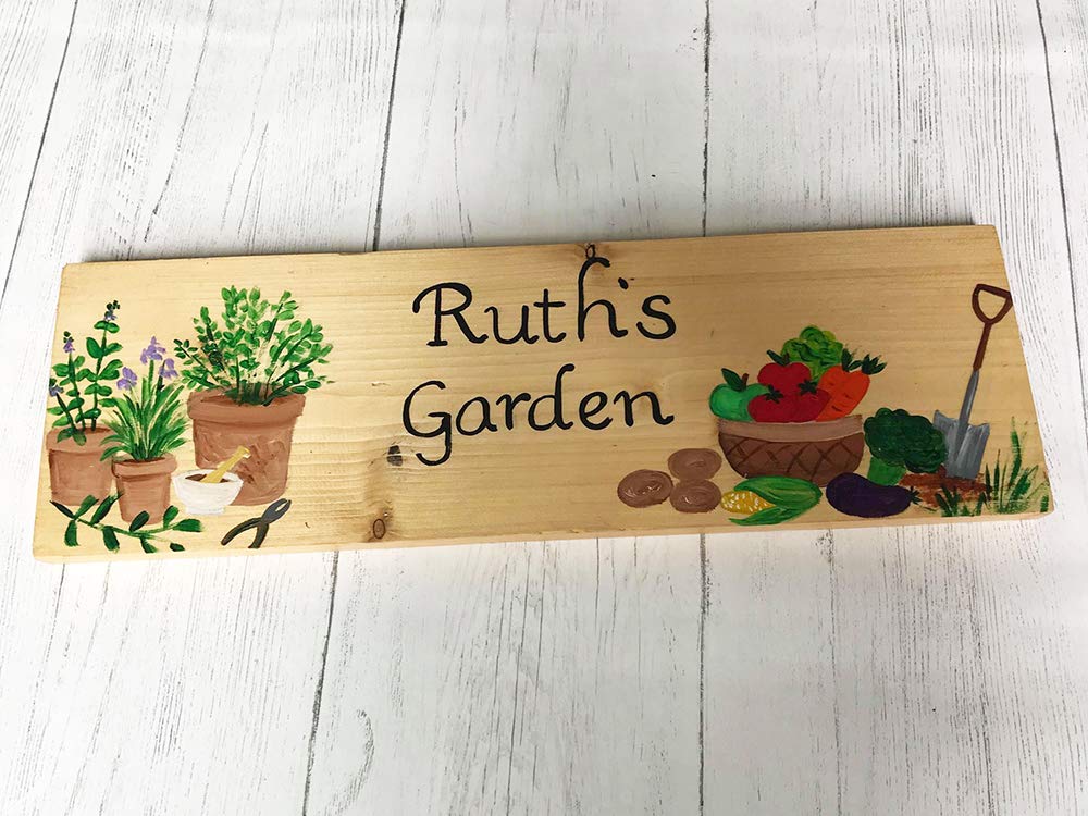 Herb & Vegetable Sign