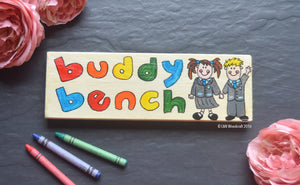 Buddy Bench Sign