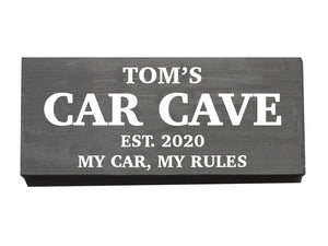 Car Cave Sign