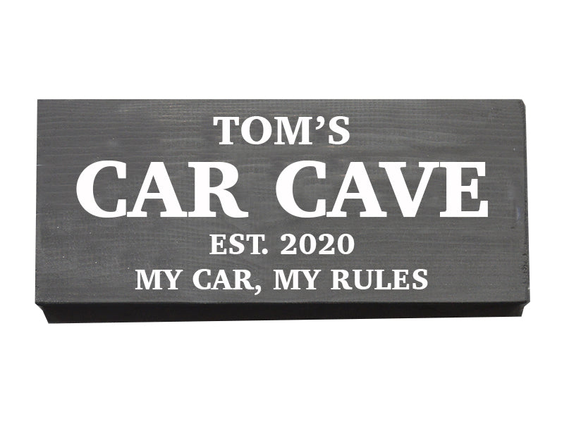 Car Cave Sign