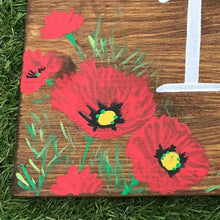 Load image into Gallery viewer, Wild Flowers House Name Sign

