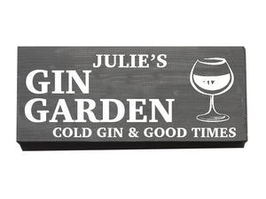Gin Garden Sign