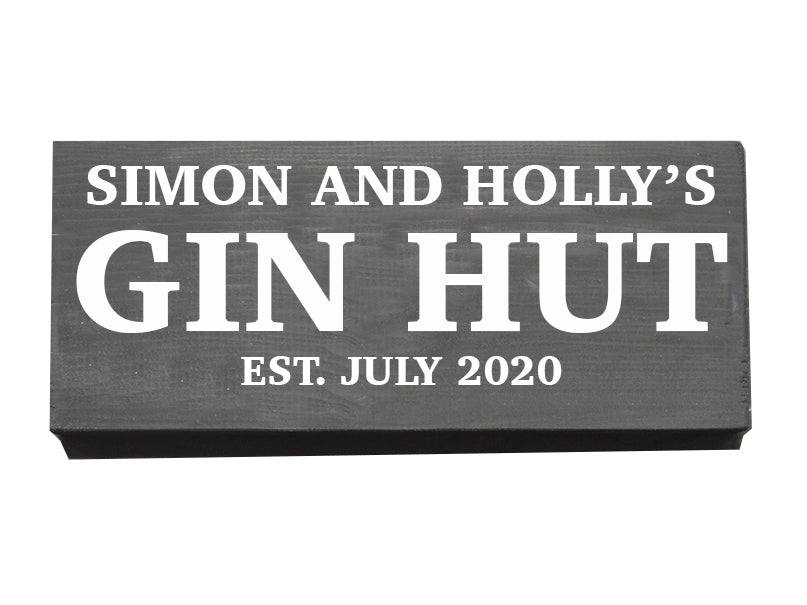 Gin Hut Sign