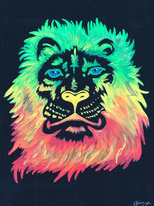 Rasta Lion 2019, Natalie King (Greeting Card)
